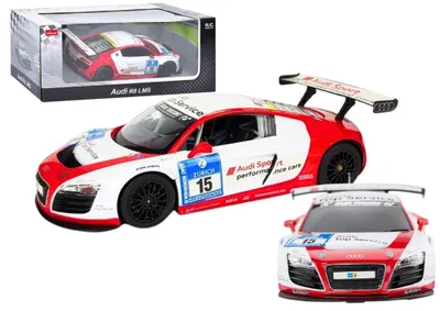 Image de Auto R/C 1:24 Sport télécommandé AUDI R8 LMS Blanc