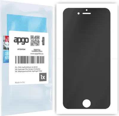 Produktbild von apgo Schutzfolie für Apple iPhone 7 Anti-Spy, Blickschutzfolie, Privacy, Hydrogel Displayschutzfolie, mit Positionierhilfe [Privacy, Matt, Anti-Fingerprint]