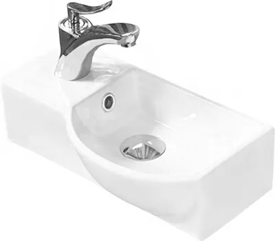 Obrázok produktu pre Mexen Hugo umývadlo na dosku pravé 40 x 22 cm, biela - 21254000R