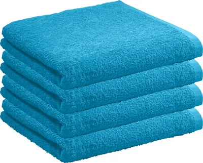 Produktbild von REDBEST Duschtuch Oceanside" 4er-Pack türkis 70x140 cm"