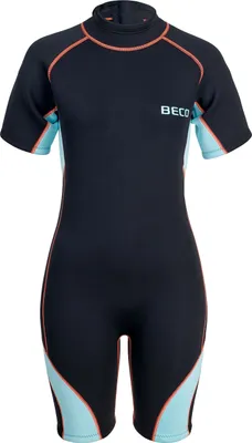 Produktbild von BECO the world of aquasports Neoprenanzug Tarifa aus superweichem 3mm CR-Neopren schwarz-türkis XL