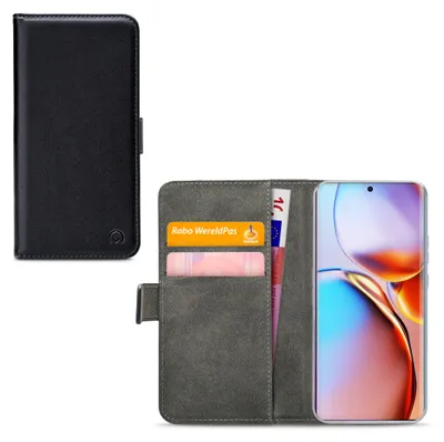 Image de Étui Mobilize Classic Gelly Wallet pour Motorola Edge 40 Pro : étui à rabat avec porte-monnaie - Noir