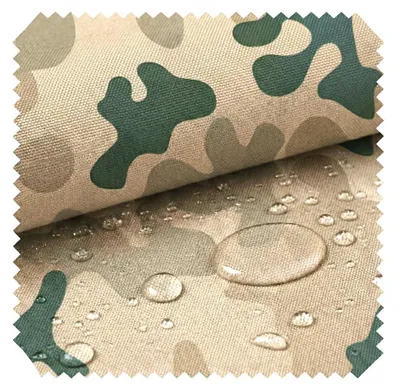 Produktbild von novely® OXFORD 210D - D16 Camouflage Hell - Bedruckter Polsterstoff - Outdoor Dekostoff - Wasserabweisende Reißfeste Meterware 1lfm