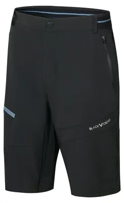 Produktbild von BLACK CREVICE- Herren Wanderhose - Bermuda - Outdoor Hose | Schwarz | Größe XL