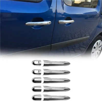 Image de Couverture poignée de porte pour Renault Kangoo 2007-2021 5 Portes Acier 10Pcs