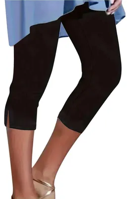 Produktbild von Damen Leggings, 3/4 Länge, hohe Taille, Sportleggings