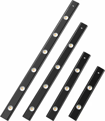 Obrázok produktu pre INF Magnetické LED svetlo so snímačom pohybu - Nabíjateľné osvetlenie pod skrinky čierna 40 cm