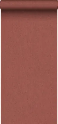 Produktbild von Sanders & Sanders Tapete Leinen-Optik Terrakotta 53 cm x 10 m