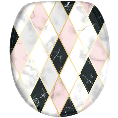 Obrázok produktu pre WC sedadlo SANILO® s mäkkým zatváraním Diamond
