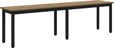 Immagine prodotto di vidaXL Panca artigianale in rovere 160 x 35 x 45 cm materiale a base di legno