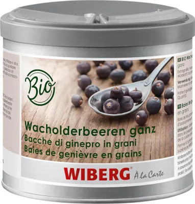 Produktbild von Wacholderbeeren ganz ca 160g 470ml von Wiberg