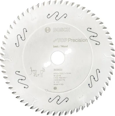 Produktbild von Kreissägeblatt Top Precision Best for Wood S 250 x 30 - 60