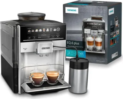 Immagine prodotto di Robot da caffè 15 barrette grigio scuro Siemens TE653M11RW