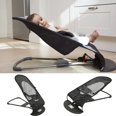 Produktbild von Babywippe Babyschaukel Baby Wippe Schaukelwippe kinder wippe 88X40X51.5cm Hoehenverstellbar