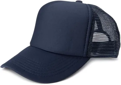 Produktbild von styleBREAKER Uni 5-Panel Trucker Cap mit Mesh-Einsatz | verstellbares Basecap mit Click Snap Verschluss | luftiges Netz Cap für Damen und Herren