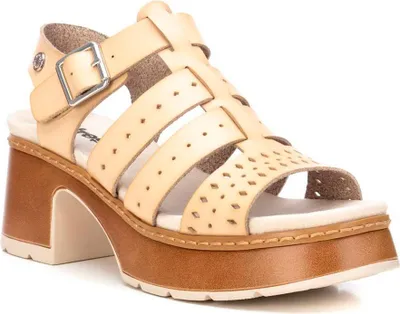 Image de Refresh 172695 Sandales à talon Beige UE 36 Femme Beige UE 36