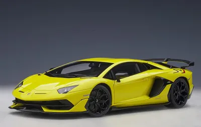 Produktbild von AUTOart 79175 - 1/18 Lamborghini Aventador SVJ (Giallo Tenerife)