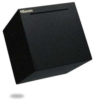 Produktbild von Edelstahl-Sparschwein für Erwachsene – 12 cm, Schwarz