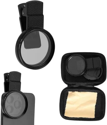 52mm Clip-on Telefonkamera-Objektivfilterkit - HD-Filter für Smartphones