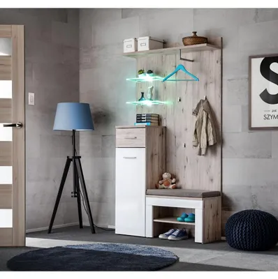 Image de Ensemble de meubles de rangement - GUSTAVO 1 - 100 x 35 x 200 cm