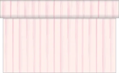 Produktbild von Sovie HOME Tischläufer Streifen in Rosa-Weiß aus Linclass® Airlaid 40 cm x 4,80 m, 1 Stück