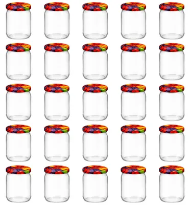 Produktbild von 25x Einmachgläser 500 ml mit Deckel