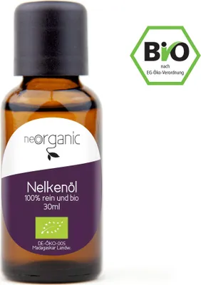 Produktbild von NeoOrganic BIO Nelkenöl - 100% naturreines ätherisches Öl – 30ml