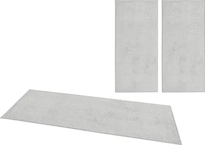Produktbild von Hanse Home Pure Kurzflor Teppich Bettumrandung Pure Grau