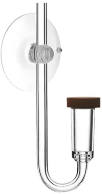 Produktbild von Aquarium- CO2- Diffusor aus Acryl mit Nano-Reaktor und Zuignap