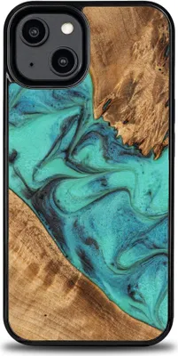 Produktbild von Bewood Unique Hülle für iPhone 15 - Türkis