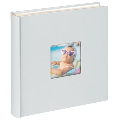 Produktbild von Walther, FA-208-BL, Designalbum Fun Baby Selection, h'blau, 30X30, mit Ausschnitt