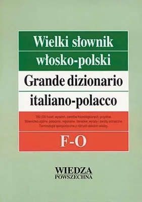 Produktbild von Wielki słownik włosko-polski T.2 F-O