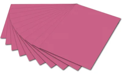 Image de Folia 6129 Carton photo - 50 x 70 cm, vieux rose