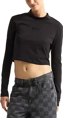 Immagine prodotto di T-shirt Del Marchio Vans Del Modello Script Mini Mock Ls Nero