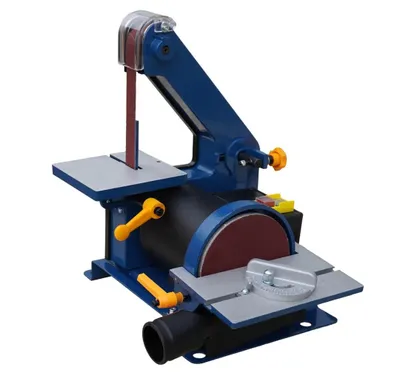 Produktbild von Band- und Tellerschleifmaschine 300W 25x762mm 125mm Schleifer Schleifmaschine