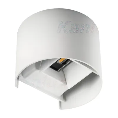 Produktbild von Kanlux Außenwandlampe REKA Serie 28993 - LED 7W, IP54, Aluminium Weiß