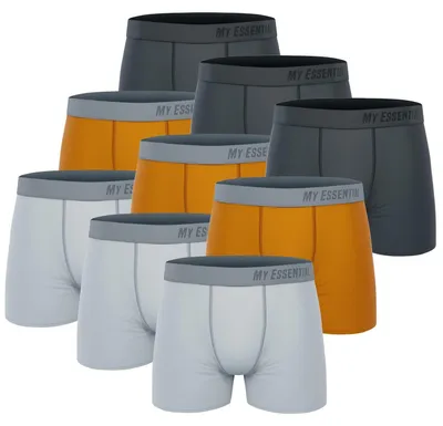 Immagine prodotto di Set di 9 boxer in Cotonelogico da uomo