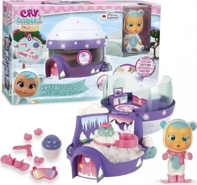 Immagine prodotto di Cry Babies Lacrime magiche Lacrime magiche - Igloo con bambola Kristal