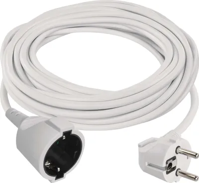 Produktbild von EMOS Verlängerungskabel 10 m Schuko, Strom-Verlängerung für Innen IP20, H05VV-F3G 1,5 mm2, P0120R
