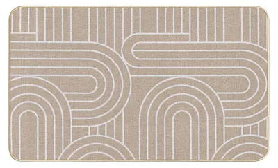 Produktbild von Gewebter Teppich mit Muster, 45 x 75 cm, MODUL
