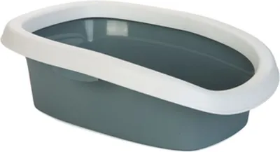 Produktbild von Sprint 10 - Katzentoilette - weiß/hellblau - 31x43x14 cm