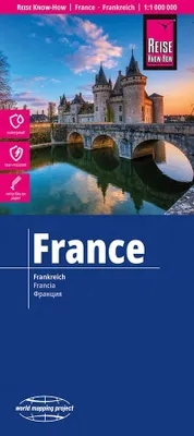 Obrázok produktu pre Cestovná mapa Francúzska | France (1:1 000 000)