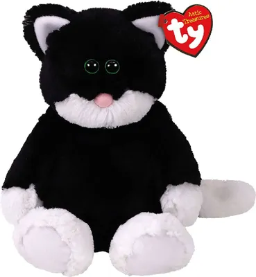 Produktbild von Bessie, Katze schwarz/weiß 33cm