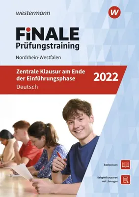 Produktbild von FiNALE Prüfungstraining Zentrale Klausuren am Ende der Einführungsphase Nordrhein-Westfalen. Deutsch 2022