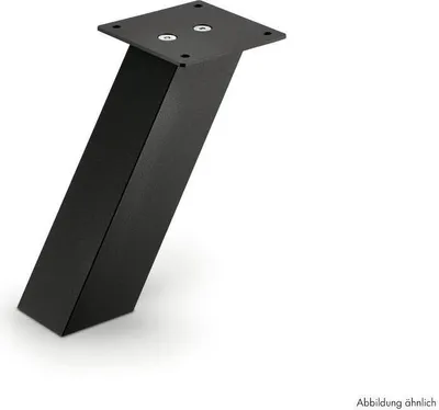 Produktbild von Kreta 1 schräg, Konsole, schwarz matt, H 230 mm