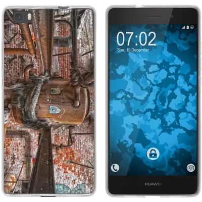 Produktbild von PhoneNatic Case kompatibel mit Huawei P8 Lite 2015 (1.Gen.) Silikon-Hülle Urban M1