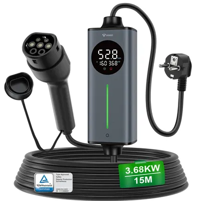 Produktbild von EV-Ladegerät, intelligente Temperaturregelung, mehrere Schutzfunktionen, 3.6KW 15M