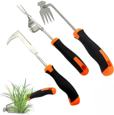 Immagine prodotto di Attrezzo per la rimozione delle erbacce, set di attrezzi da giardino, zappa da giardino, pala