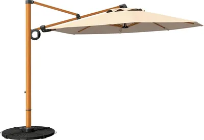 Obrázok produktu pre Hliníkový slnečník 300 cm s kľukou a UV ochranou