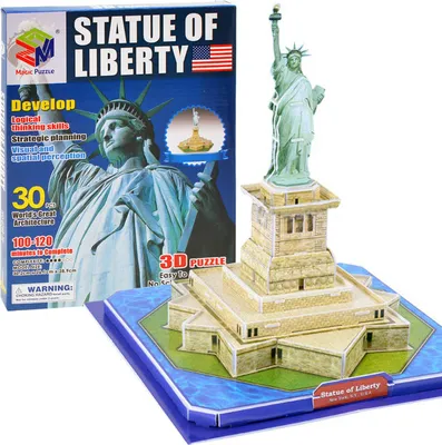 Produktbild von MAGIC PUZZLE 3D-Puzzle Freiheitsstatue 30 Teile